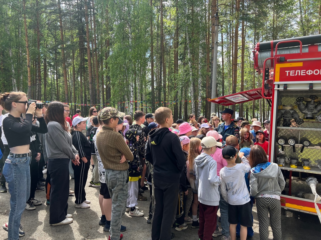 В детском оздоровительном лагере «Лесная сказка» раздался сигнал пожарной  тревоги | Гор.Сайт